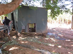 Asbestos damage caused by flooded waters