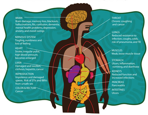 Aboriginal male body featuring individual body parts – long description available