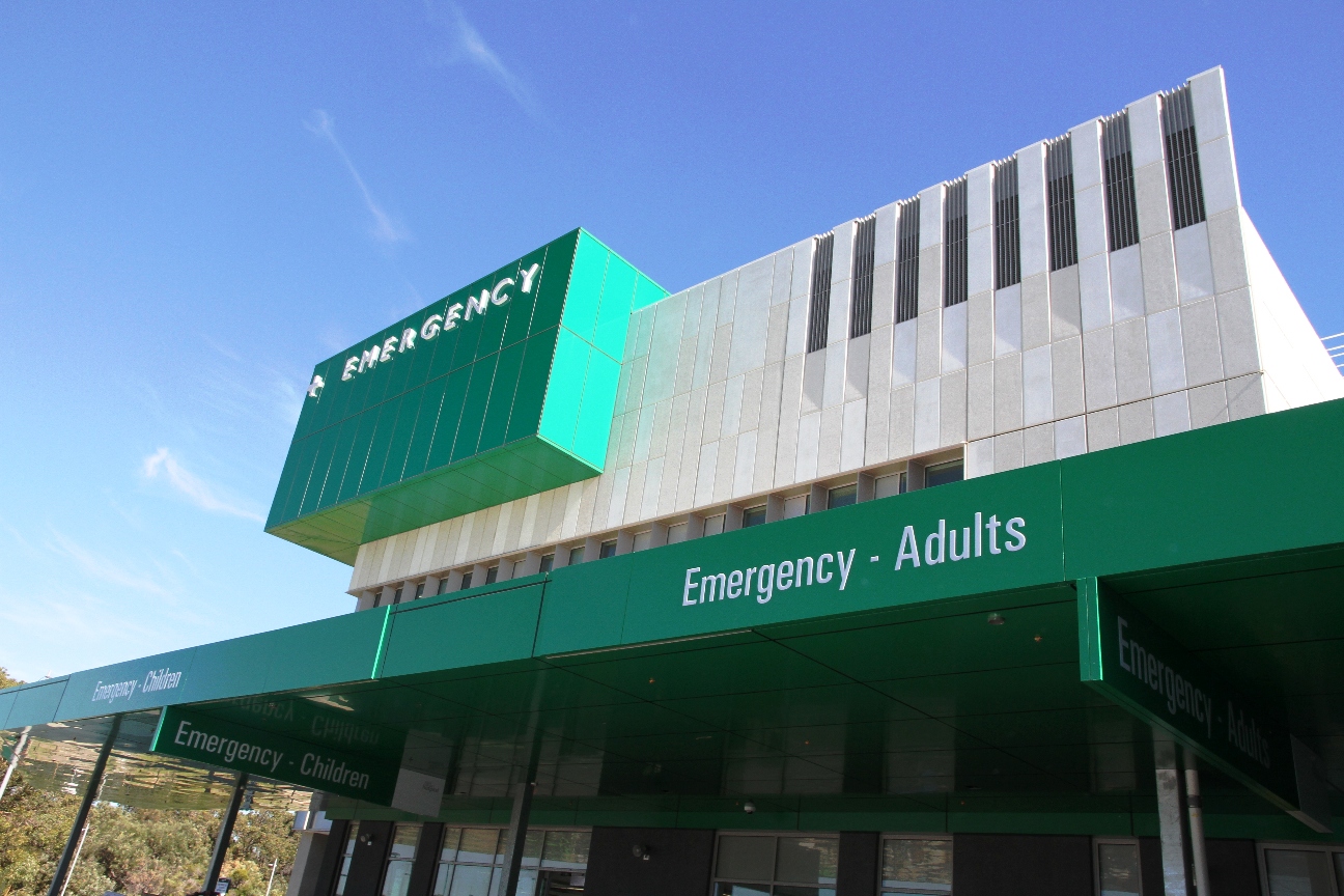 External view of the FSH Emergency Department
